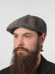 Кепка CHRISTYS арт. BAKER BOY csk100675 (коричневый / синий)